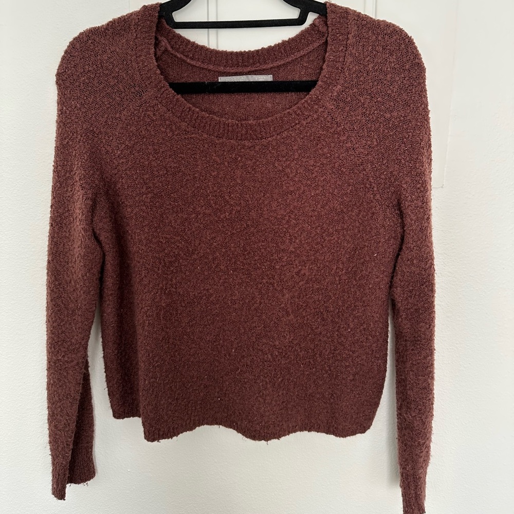 Nordstrom Maroon Sweater Top